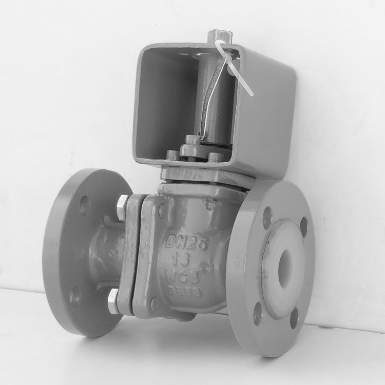  Chlorine lined fluorine ball valve