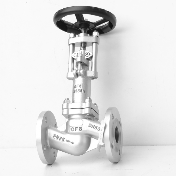  Bellows ammonia stop valve