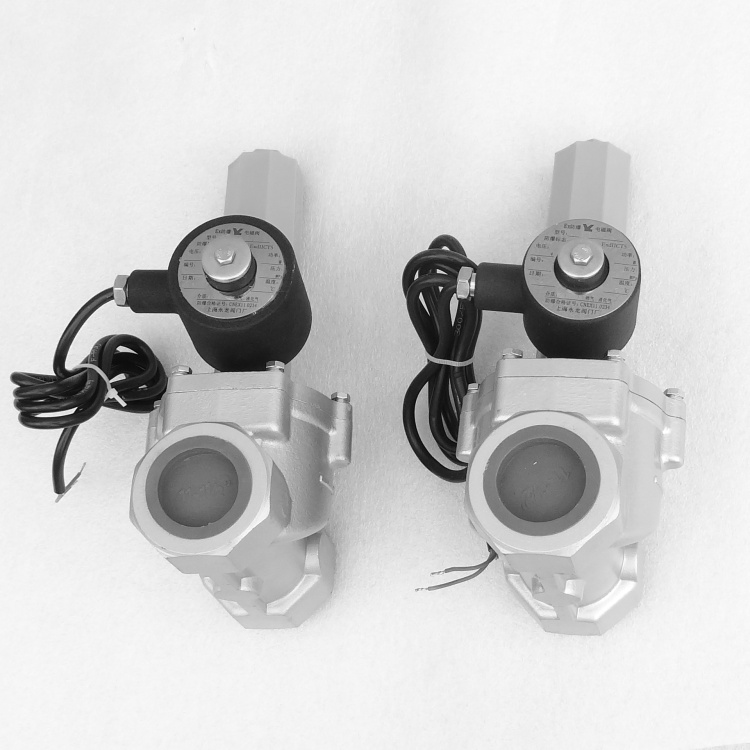  Gas safety solenoid shut-off valve