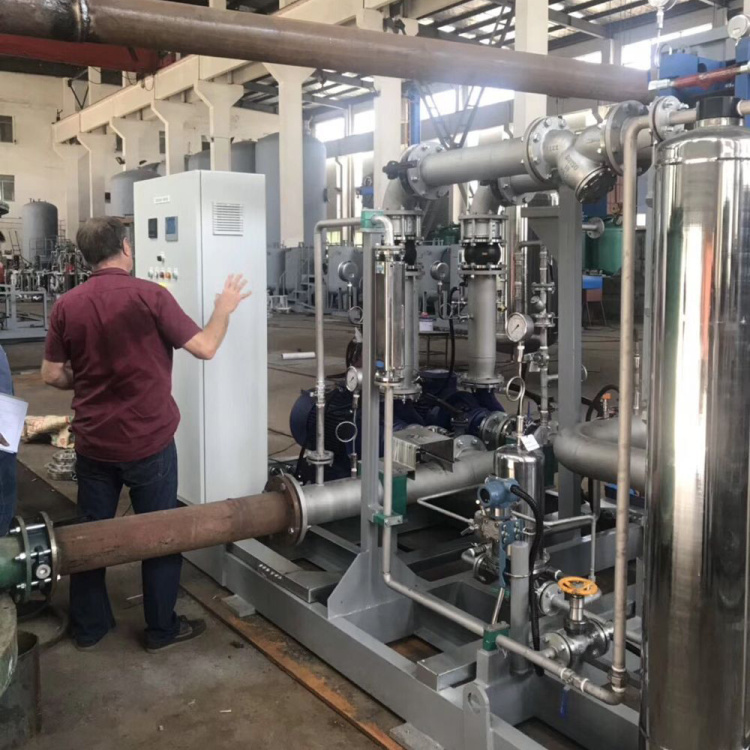 永龙液氨截止阀环保设备测试现场 永龙液氨截止阀环保设备测试现场