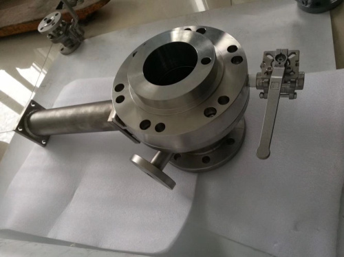  Inclined rod insulated bottom ball valve (with sampling valve)