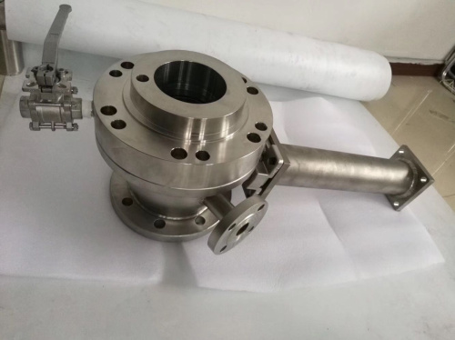  Inclined stem type bottom insulation ball valve (with sampling valve)