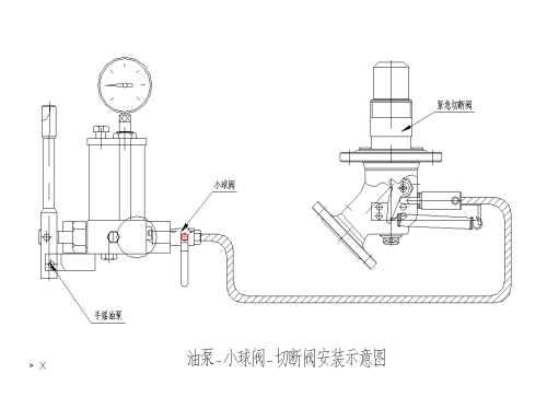 SB-02车用手摇油泵安装示意图 SB-02车用手摇油泵安装示意图